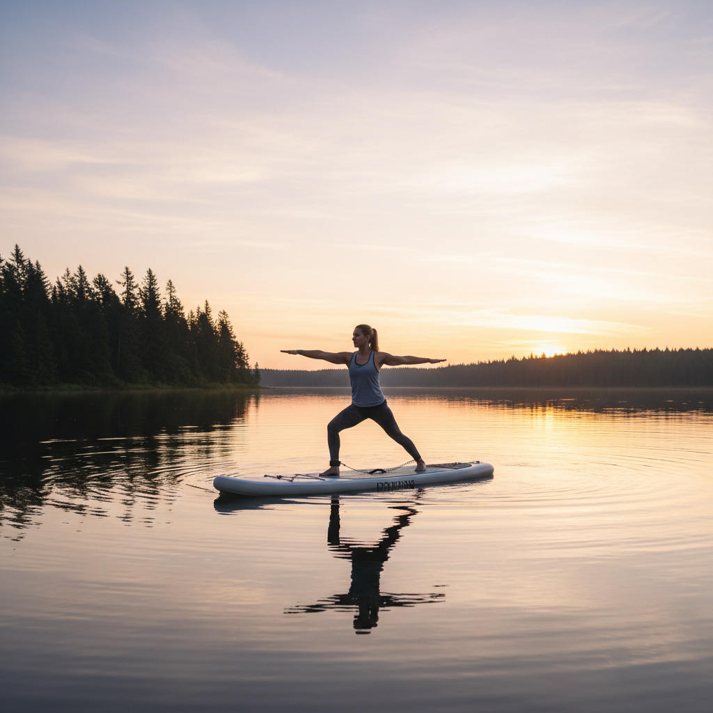 How​‍​‌‍​‍‌​‍​‌‍​‍‌ to Use an Inflatable Stand-Up Paddle Board for Fitness Training